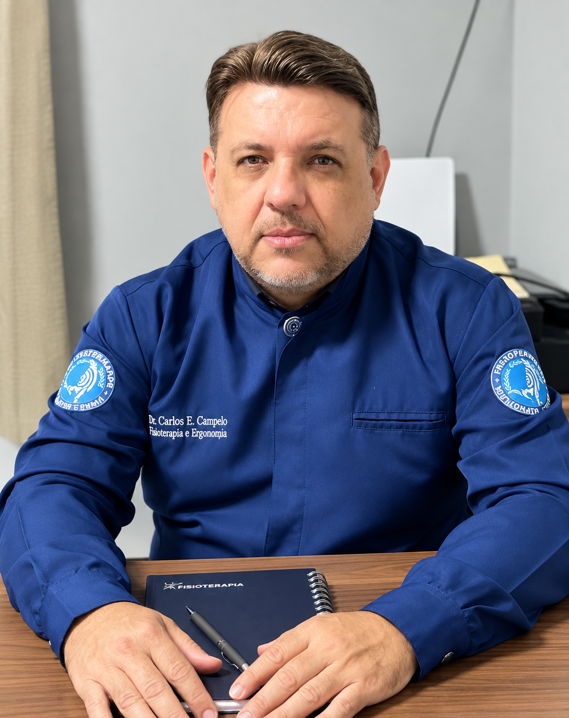 Retrato profissional do Dr. Carlos Campelo